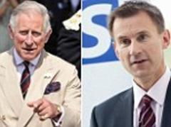 Charles in NHS homeopathy row: Prince holds secret meeting with Health Charles in NHS homeopathy row: Prince holds secret meeting with Health